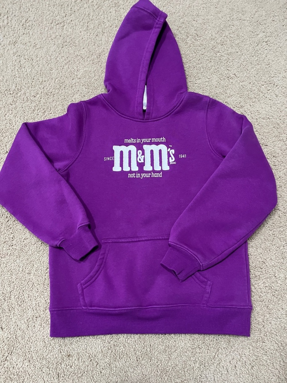 M&M'S Purple Logo Hoodie